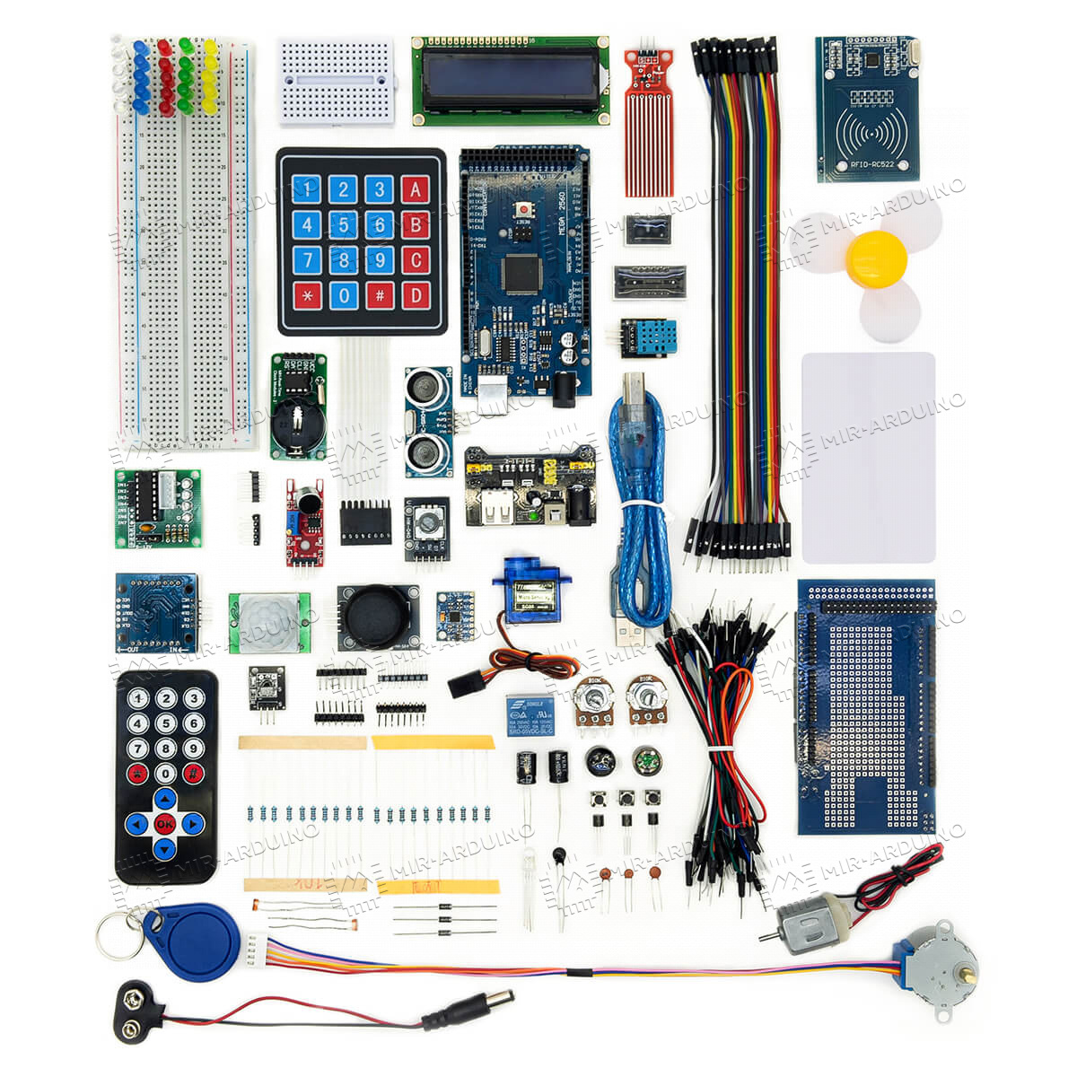 Купить набор для моделирования Ардуино (Arduino MEGA 2560) Mega Kit в .